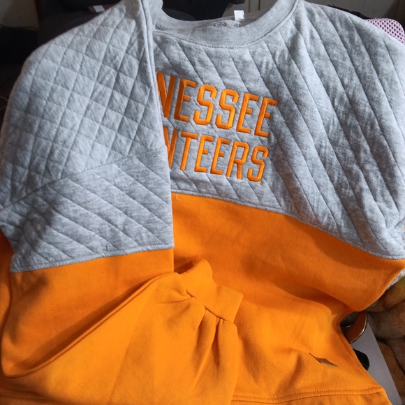 Pressbox Sweaters - Pressbox Gray and Orange Kids Sweatshirt